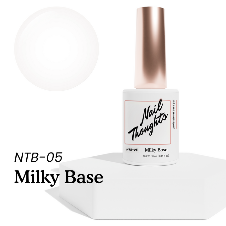Nail Thoughts [NTB-05] Milky Tinted Builder Base Gel in Bottle