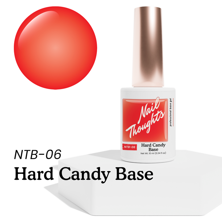 Nail Thoughts [NTB-06] Hard Candy Tinted Builder Base Gel in bottle