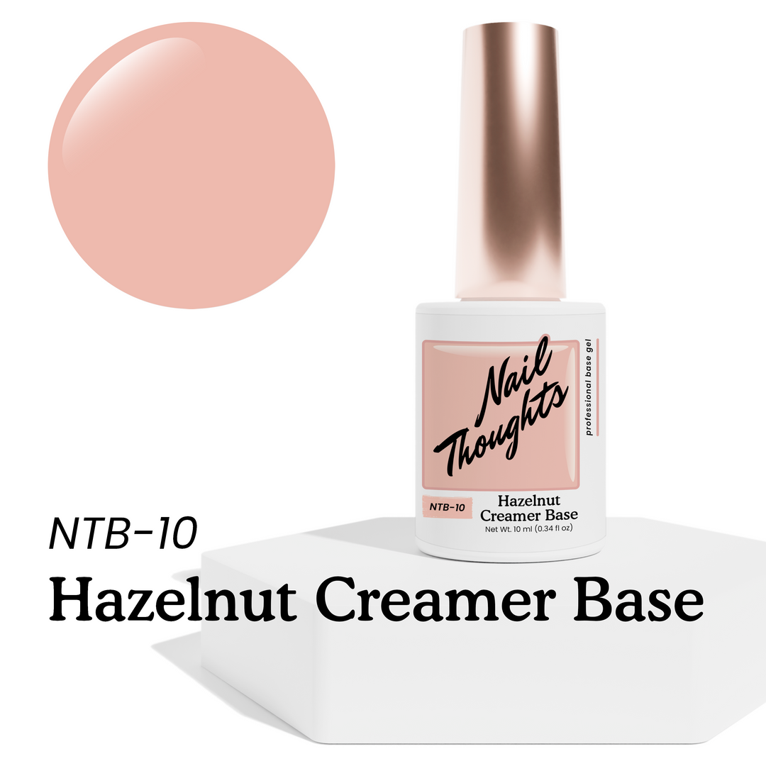 Nail Thoughts [NTB-10] Hazelnut Creamer Tinted Builder Base Gel  in bottle