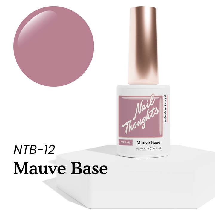 Nail Thoughts [NTB-12] Mauve Tinted Builder Base Gel  in bottle