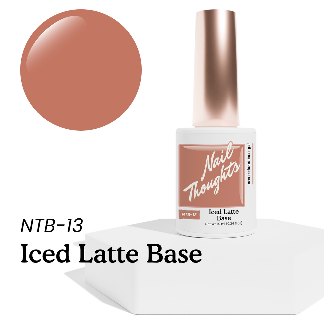 Nail Thoughts [NTB-13] Iced latte Tinted Builder Base Gel in bottle