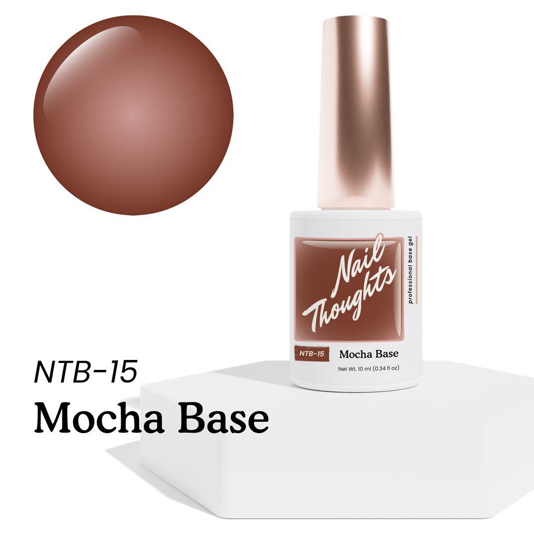 Nail Thoughts [NTB-15] Mocha Tinted Builder Base Gel  in bottle