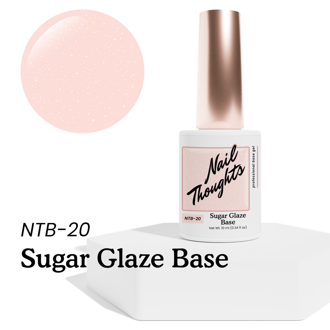 Nail Thoughts [NTB-20] Sugar Glaze Tinted Builder Base Gel in bottle