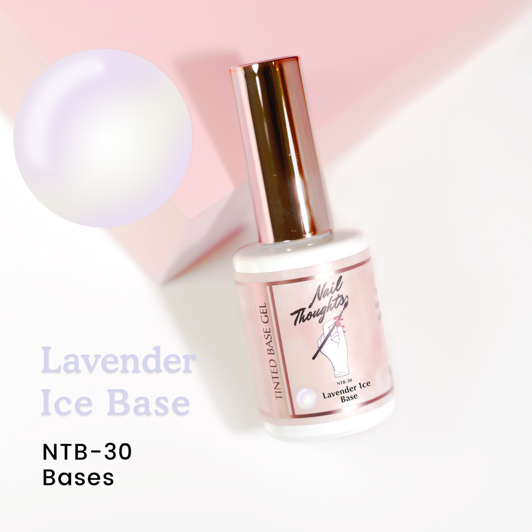 Nail Thoughts [NTB-30] Lavender Ice Tinted Base Gel in bottle