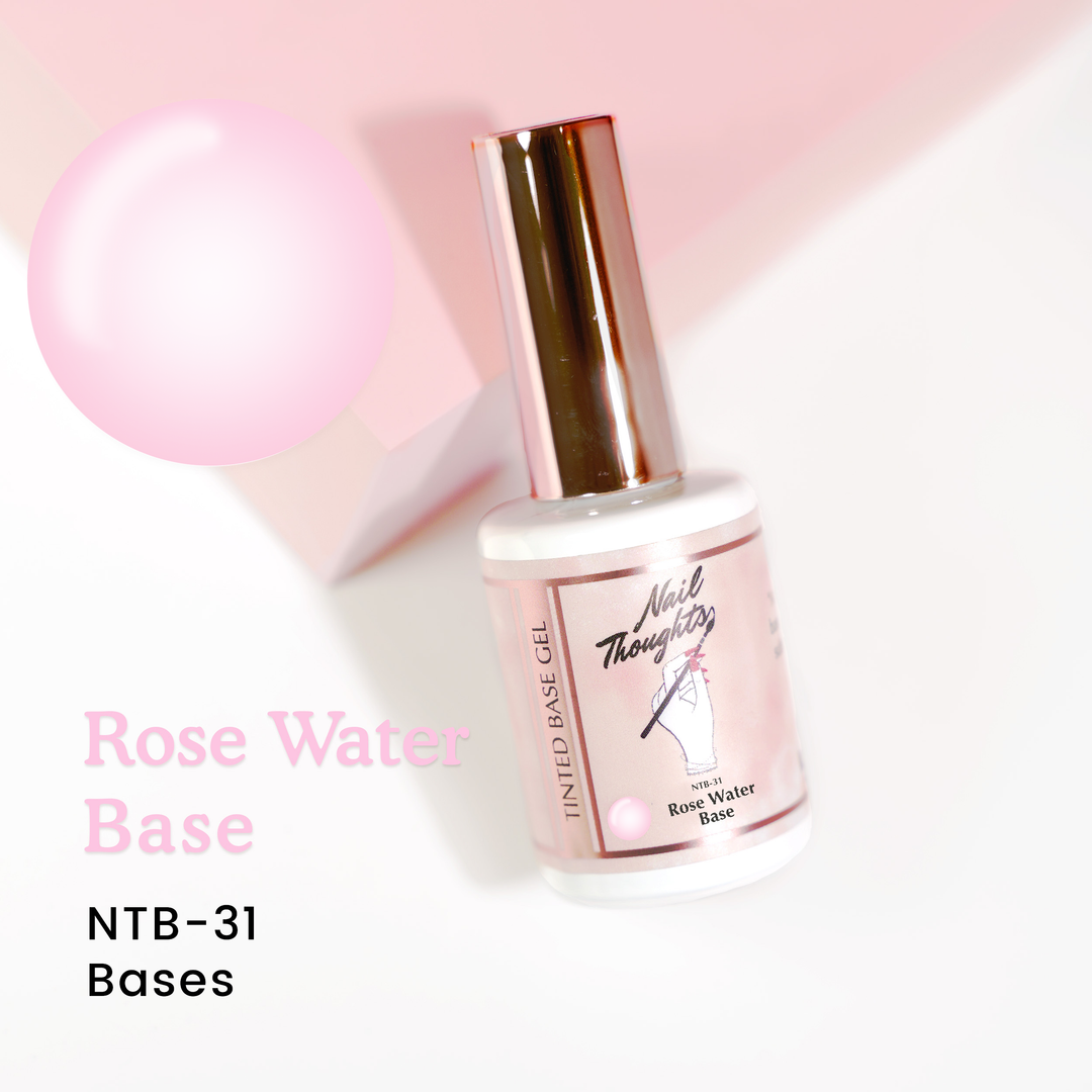 Nail Thoughts [NTB-31] Rose Water Tinted Base Gel in bottle