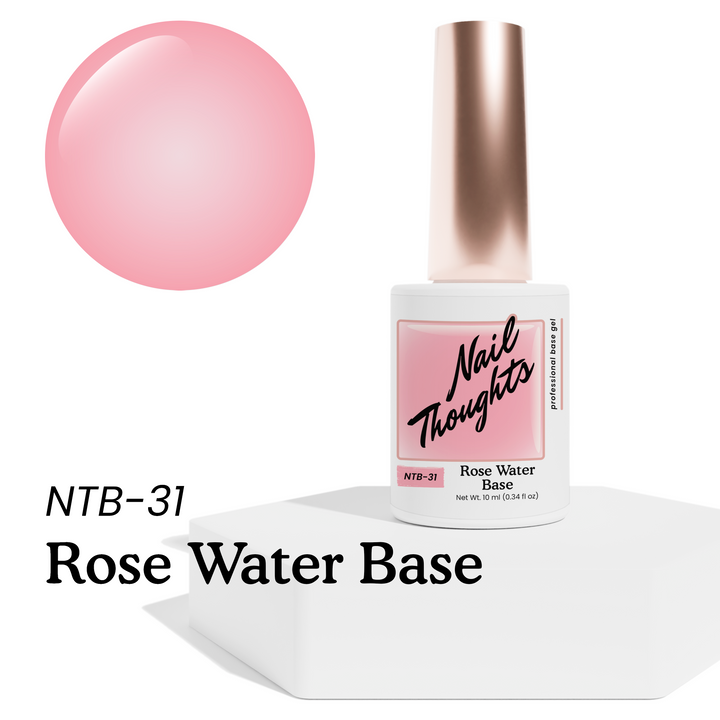 Nail Thoughts [NTB-31] Rose Water Tinted Builder Base Gel in bottle