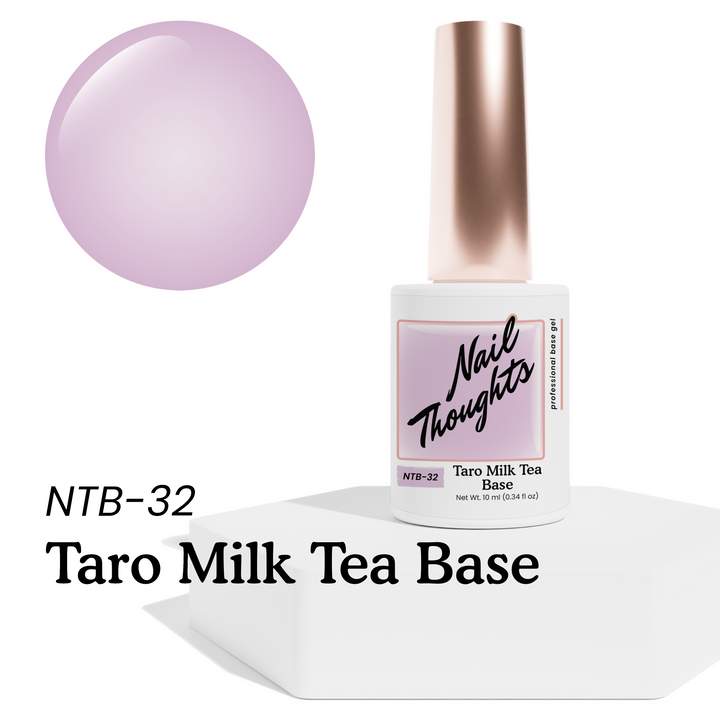 Nail Thoughts [NTB-32] Taro Milk Tea Tinted Builder Base Gel in bottle