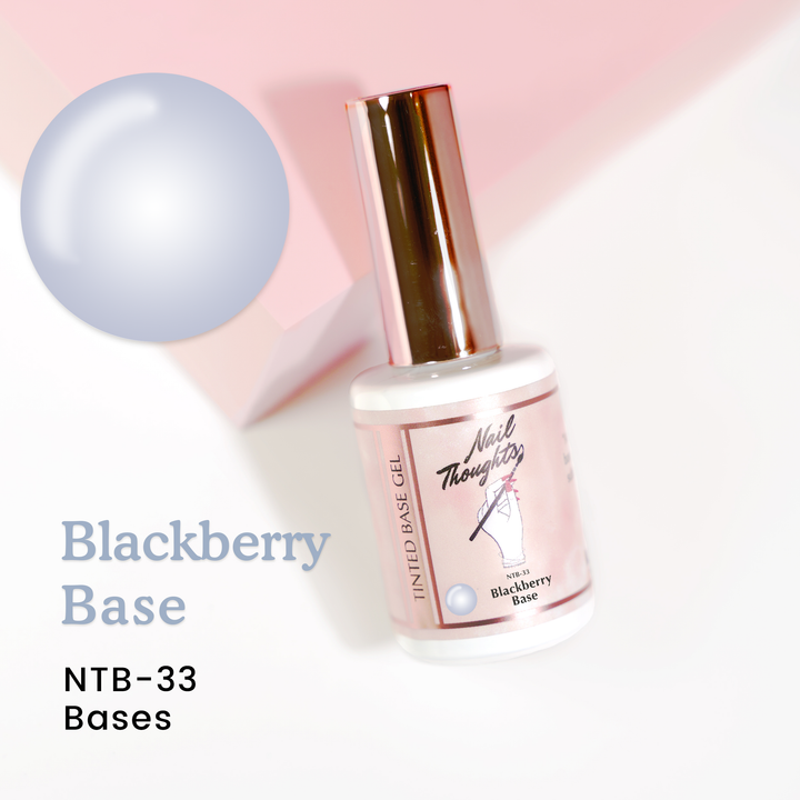 Nail Thoughts [NTB-33] Blackberry Tinted Base Gel in bottle