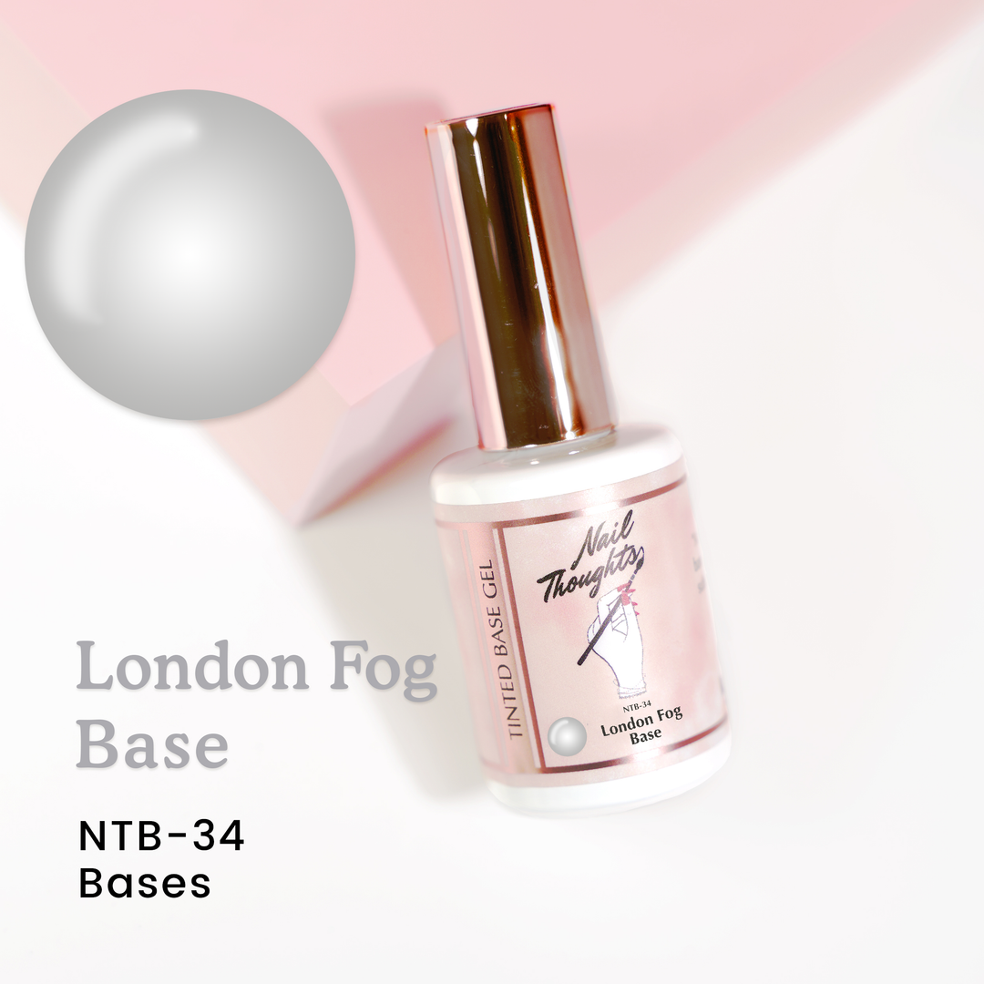 Nail Thoughts [NTB-34] London Fog Tinted Base Gel in bottle