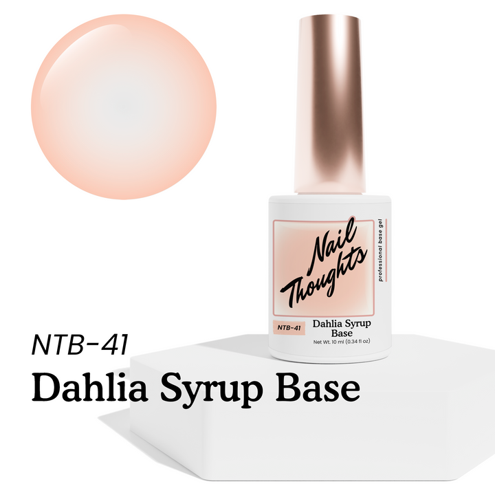 Nail Thoughts [NTB-41] Dahlia Syrup Builder Base in bottle