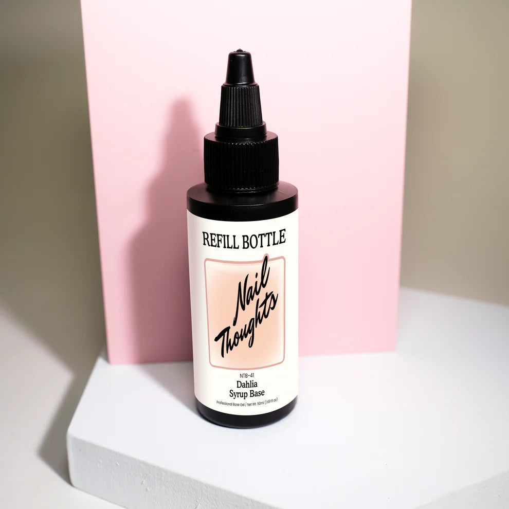 (Pre-Order) Nail Thoughts Refill NTB-R Clear to NTB-R44 Tinted Builder Base 50G