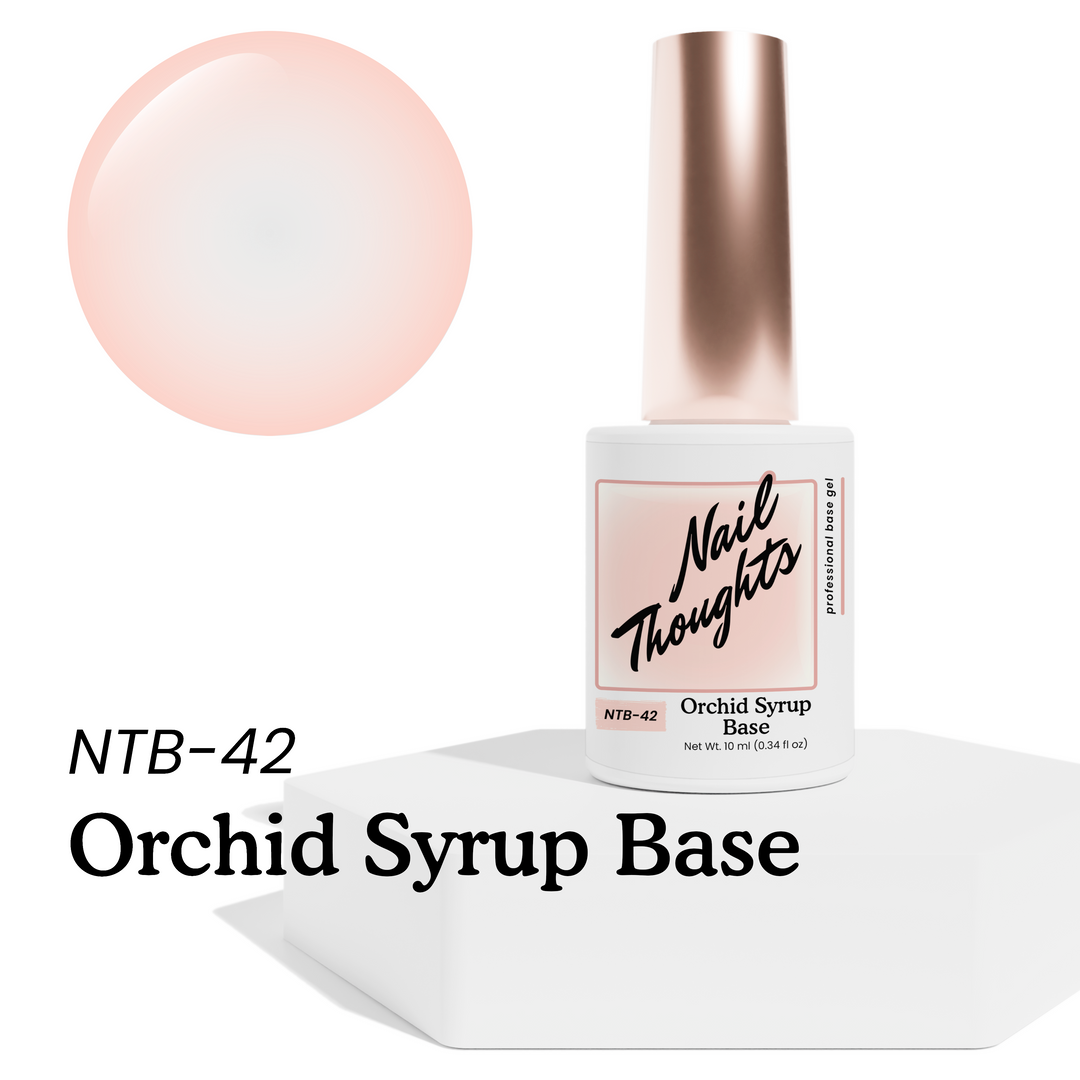 Nail Thoughts [NTB-42] Orchid Syrup Builder Base in bottle