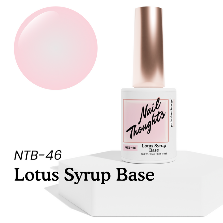 Nail Thoughts [NTB-46] Lotus Syrup Builder Base in bottle