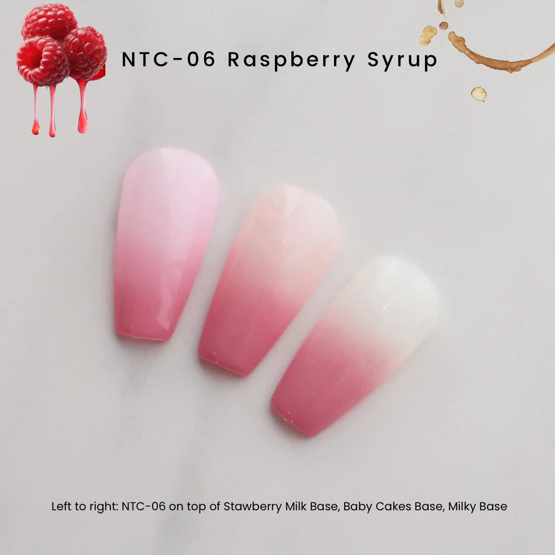 Nail Thoughts The Perfect Blend Ombré Cushion Gel  NTC-06 Raspberry Syrup