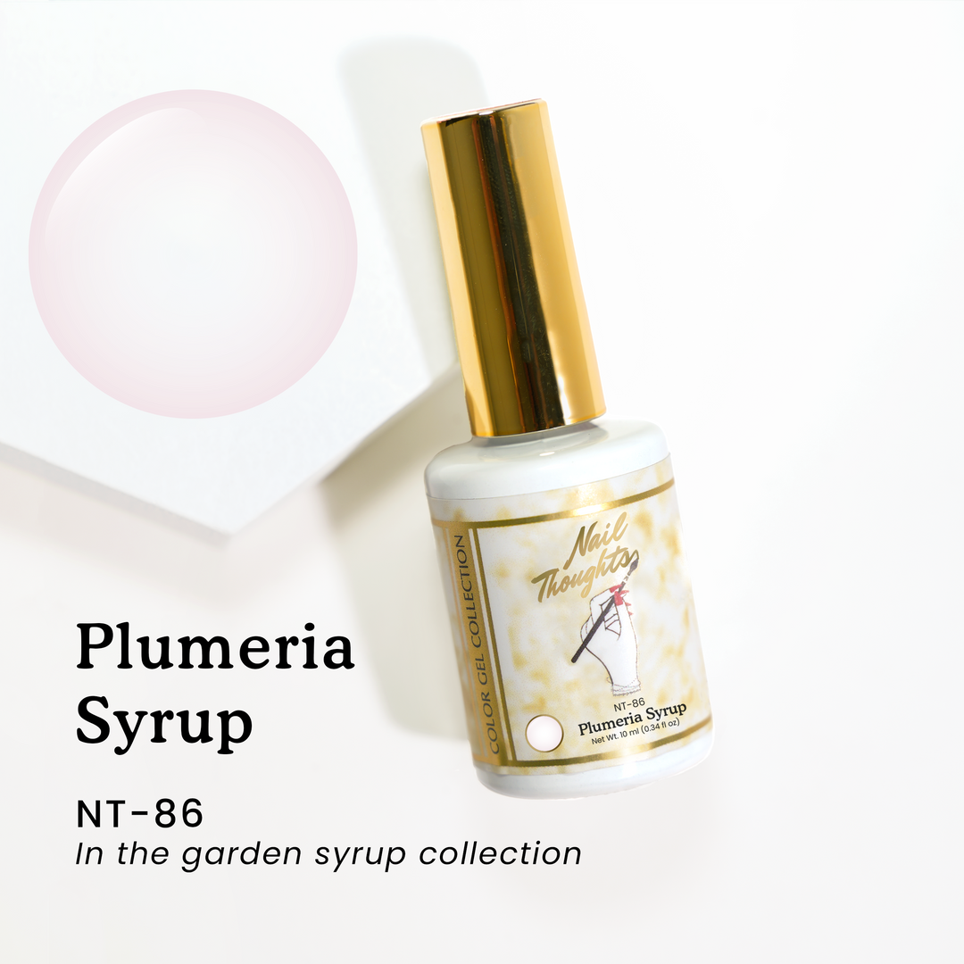 (Pre-Order) Nail Thoughts "In the Garden" syrup collection  NT-85 to NT-97 Syrup Colour Gel in bottle 10g