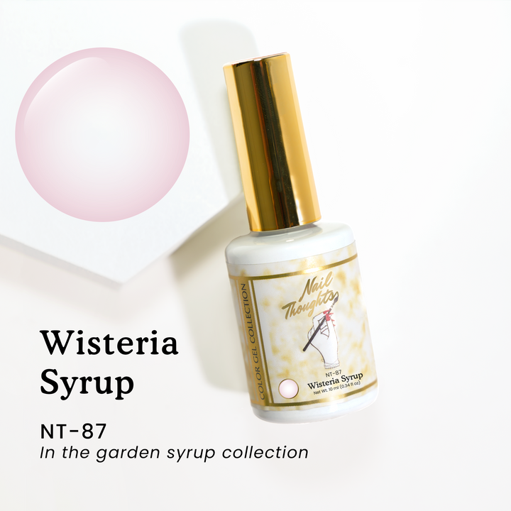 (Pre-Order) Nail Thoughts "In the Garden" syrup collection  NT-85 to NT-97 Syrup Colour Gel in bottle 10g