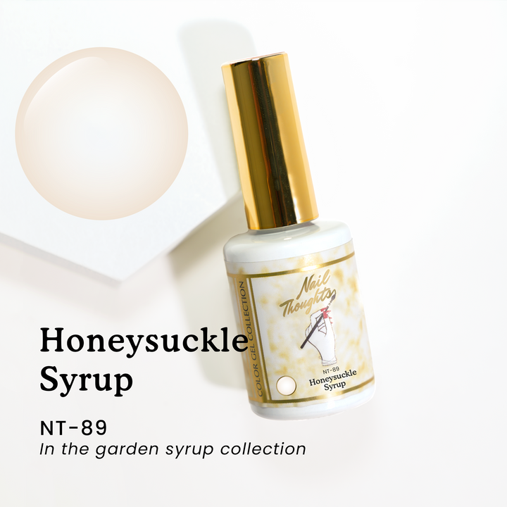 (Pre-Order) Nail Thoughts "In the Garden" syrup collection  NT-85 to NT-97 Syrup Colour Gel in bottle 10g