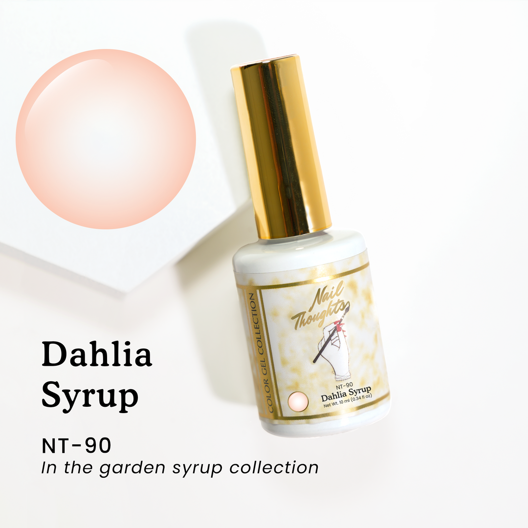 (Pre-Order) Nail Thoughts "In the Garden" syrup collection  NT-85 to NT-97 Syrup Colour Gel in bottle 10g