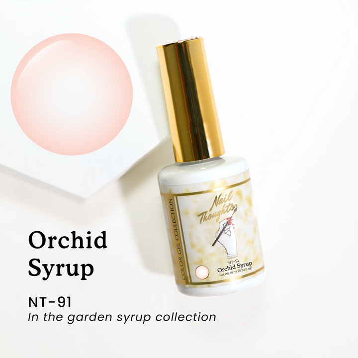 (Pre-Order) Nail Thoughts "In the Garden" syrup collection  NT-85 to NT-97 Syrup Colour Gel in bottle 10g
