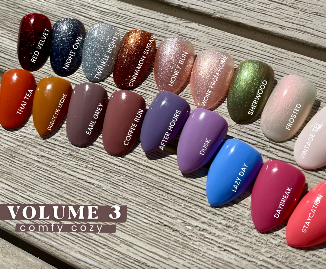 (Pre-Order) Nail Thoughts Vol. 3 Colour Gel Collection (NT-37 to NT-54)