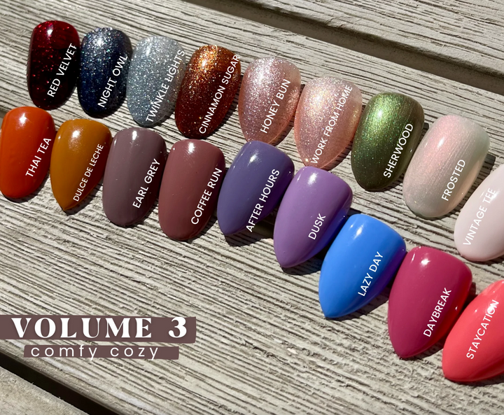 (Pre-Order) Nail Thoughts Vol. 3 Colour Gel Collection (NT-37 to NT-54)