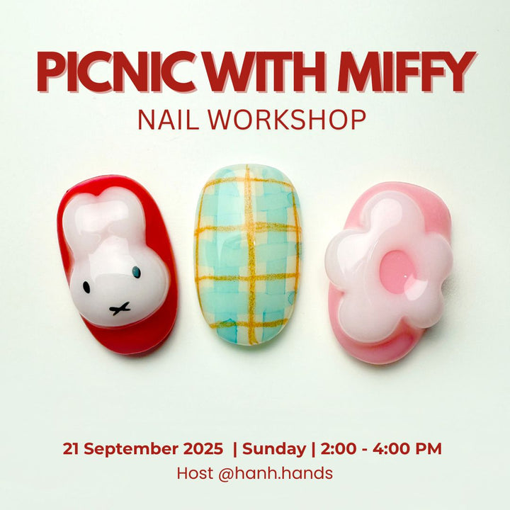 Picnic with Miffy Nail Art Workshop -  21 September 2025 (Sunday, 2:00–4:00 PM)