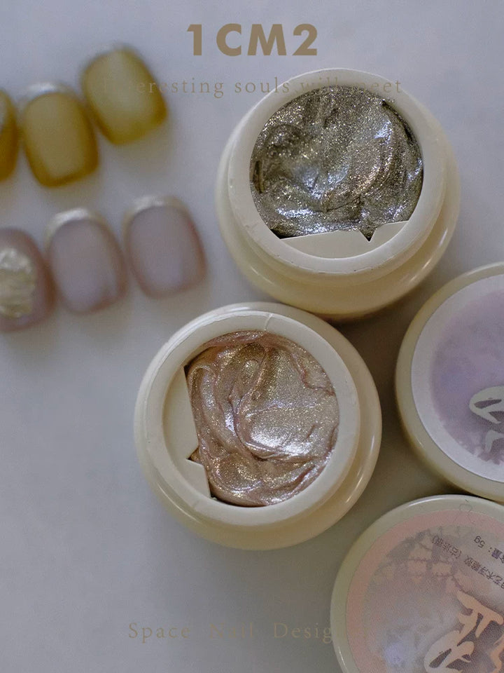 Xiao A - Retro Texture Gel – Champagne Gold 4g