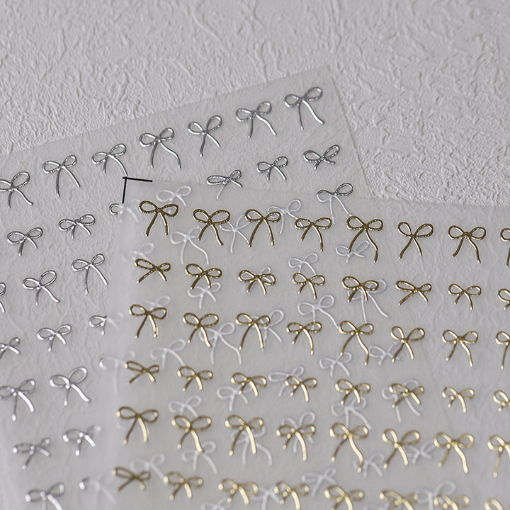Tensor Nail Sticker - Bow (Gold)