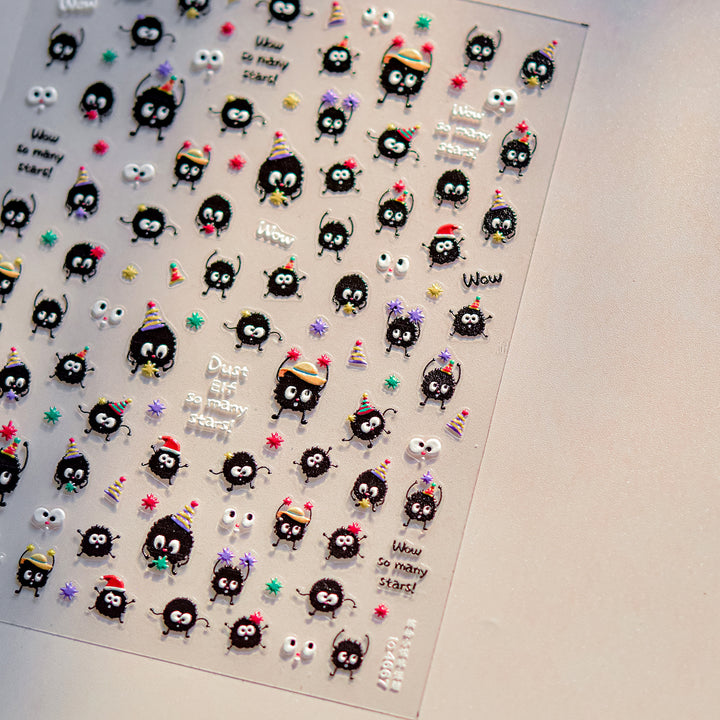 Tensor Nail Sticker - Cartoon 22