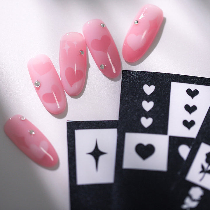 Tensor Nail Sticker -Airbrush Stencil Sticker ( 7 Types)
