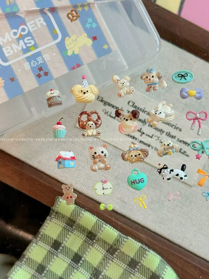 Mooer - 3D Art Silicone Mold - Kawaii Mix