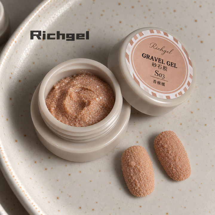 Richgel - Gravel Texture Gel S03 Terracotta | 4g