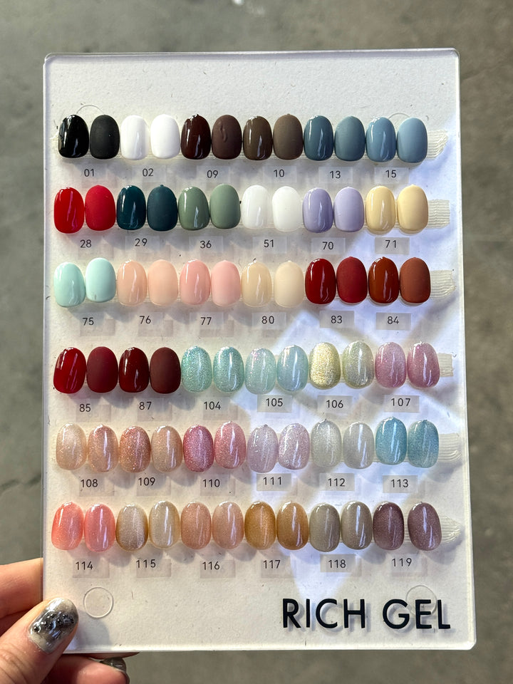 Rich Gel [RG-76] Colour Gel Polish 12ml