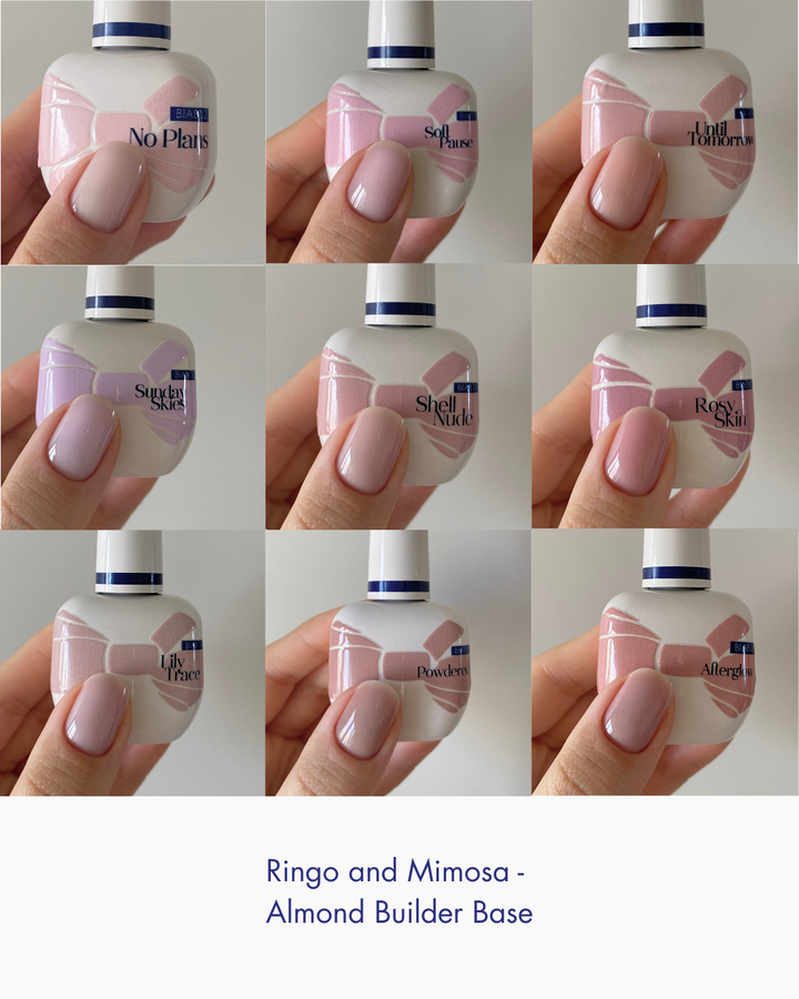 Ringo and Mimosa - Almond Builder Base 12 Shell Nude