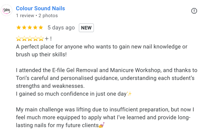 (Join now) E-File + Manual Manicure Nail Workshop