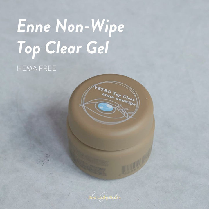 VETRO Enne Non-Wipe Top Clear Gel in pot (Less bubble) 4ml/ 25ml