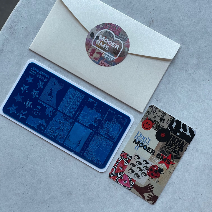MOOER BMS - Stamping Plate Urban Texture 002