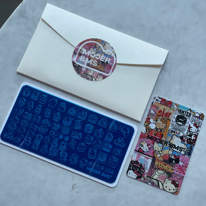 MOOER BMS - Stamping Plate Sweet Kitty 004