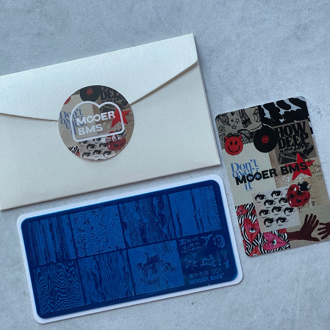 MOOER BMS - Stamping Plate Forest Grain 001