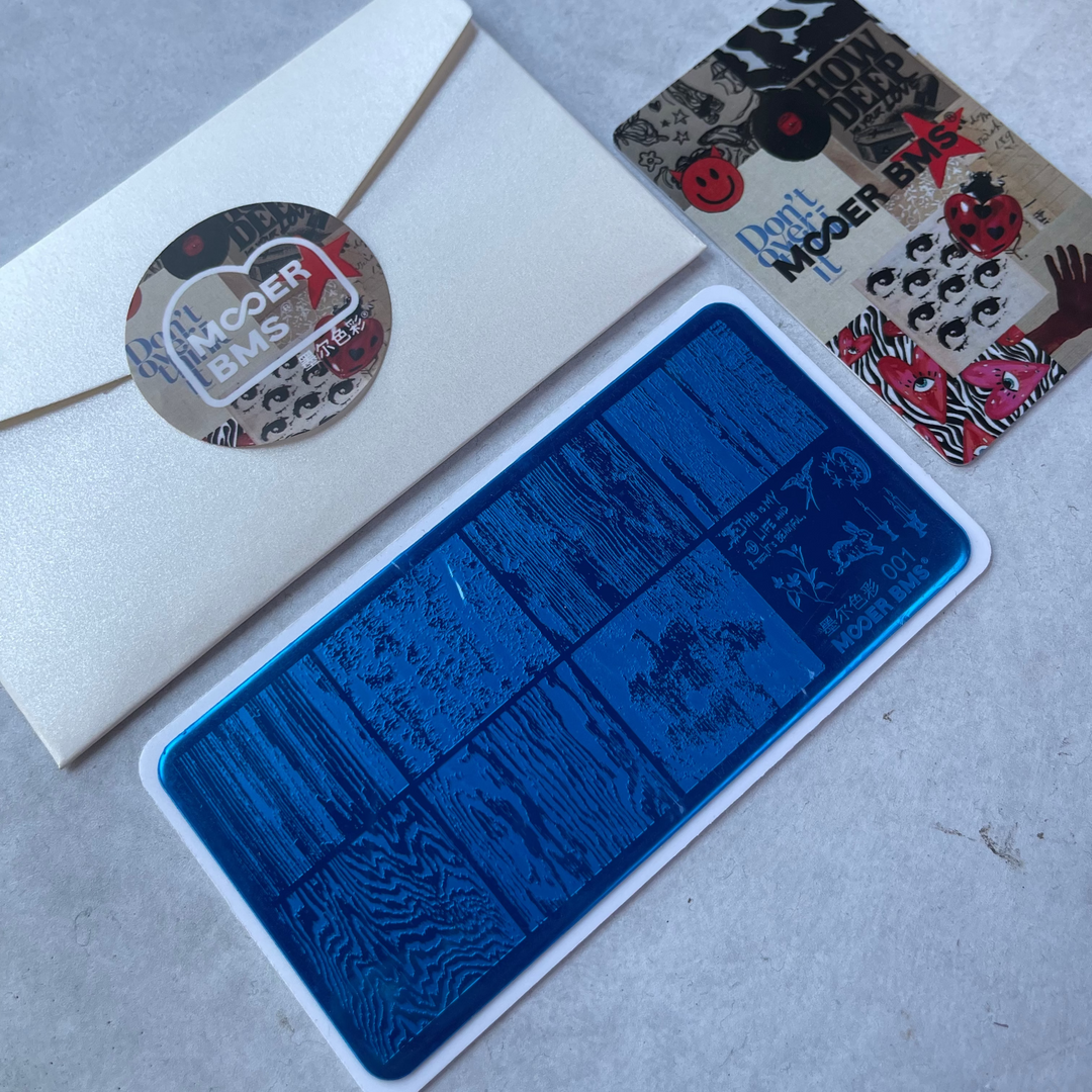 MOOER BMS - Stamping Plate Forest Grain 001