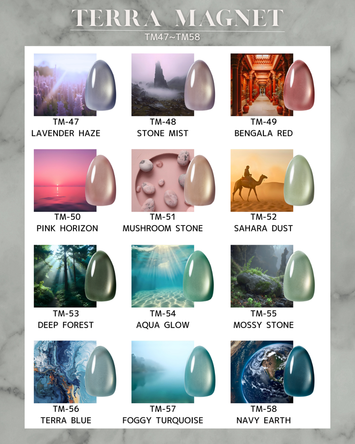 (Pre-Order) KOKOIST Terra Magnet Gel TM-47 to 58