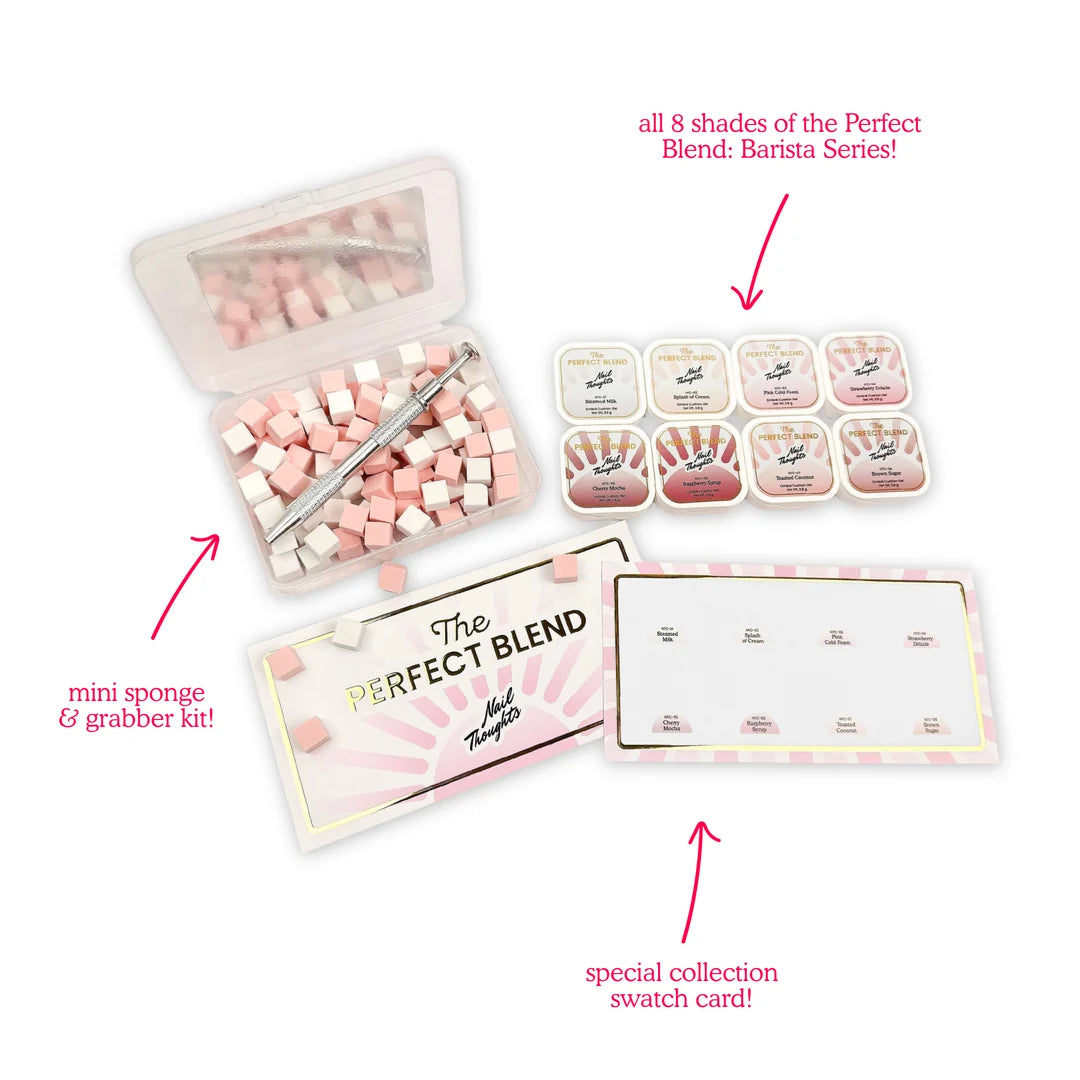 (Pre-Order) Nail Thoughts The Perfect Blend Ombré Cushion Gel Kit