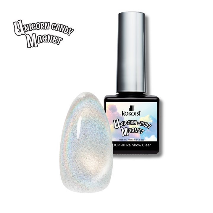 KOKOIST Unicorn Candy Magnet UCM-01 Rainbow Clear