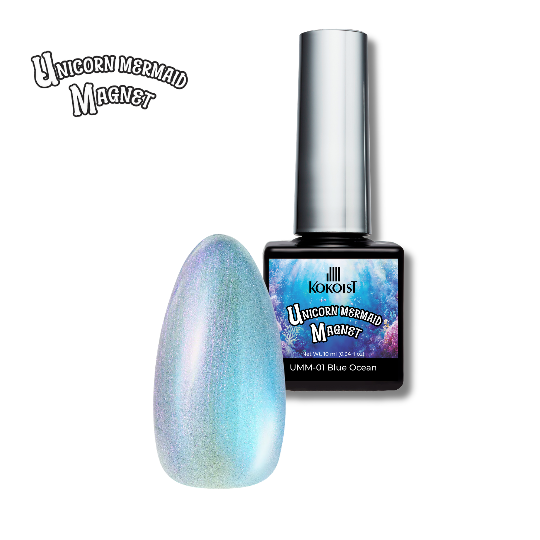 KOKOIST Unicorn Mermaid Magnet UMM-01 Blue Ocean