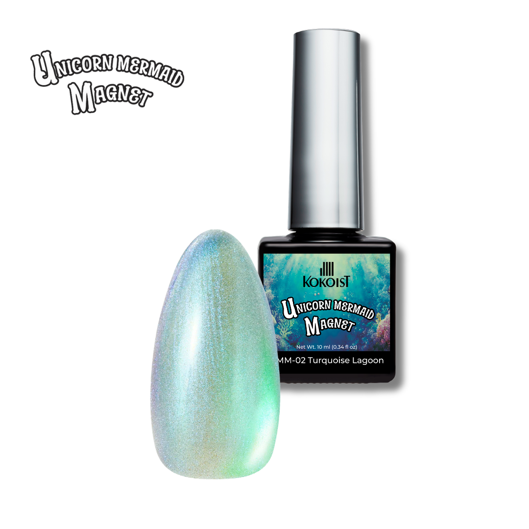 KOKOIST Unicorn Mermaid Magnet UMM-02 Turquoise Lagoon