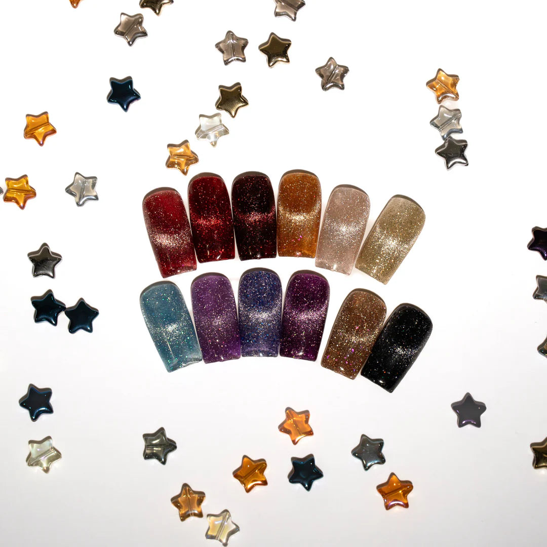 (Pre-Order) Nail Thoughts Zodiac Flash Magnetic Gel Collection