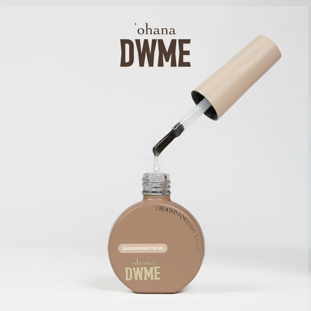 ohana × DWME Glass Non-Wipe Top Gel グラスノンワイプトップジェル