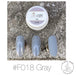 Bella Forma F018 - Gray (Solid, smooth texture) - Bee Lady nails & goods