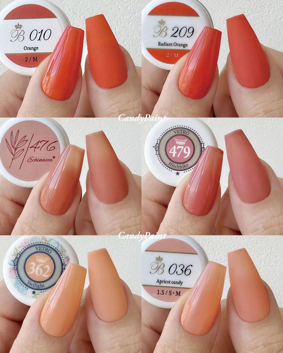 Bella Forma F036 - Apricot Candy (Translucent, soft texture) - Bee Lady nails & goods