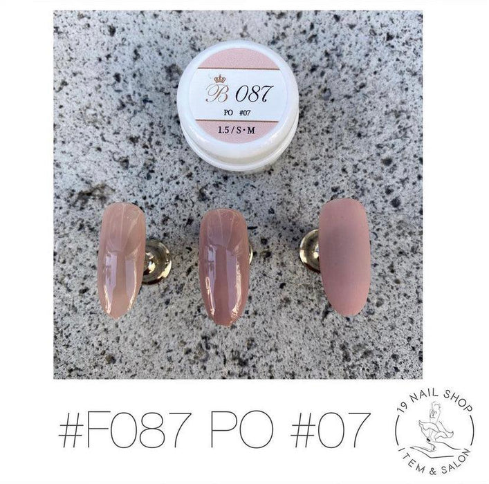 Bella Forma F087 - PO #07 (Translucent, soft texture) - Bee Lady nails & goods